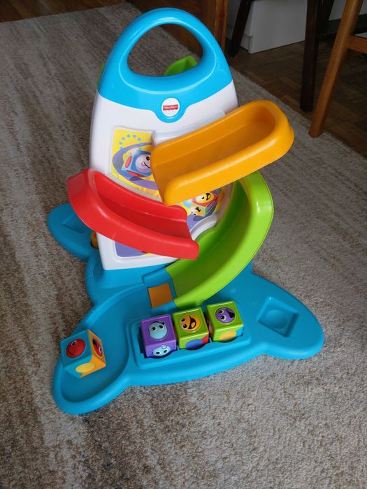 Fisher-Price Dwustronna Ścianka interaktywna +Dźwięk zabawka
