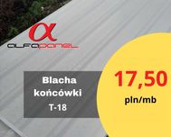 Blacha trapezowa T18, 2 gatunek, blachy  TANIO od ręki Żagań