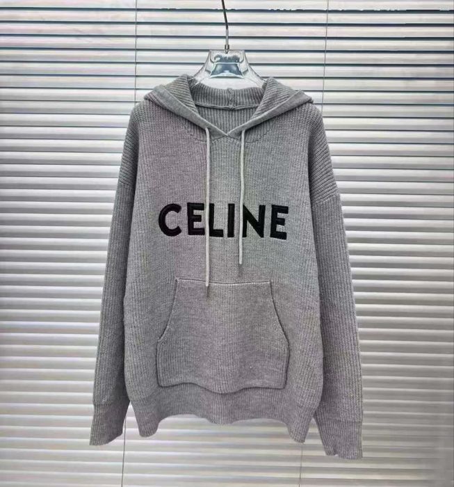 Жіноча вʼязана худі з вовни з капюшоном чорна беж, сіра