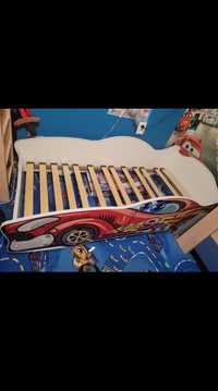 Łóżko dziecięce samochód 160x80 z materacem