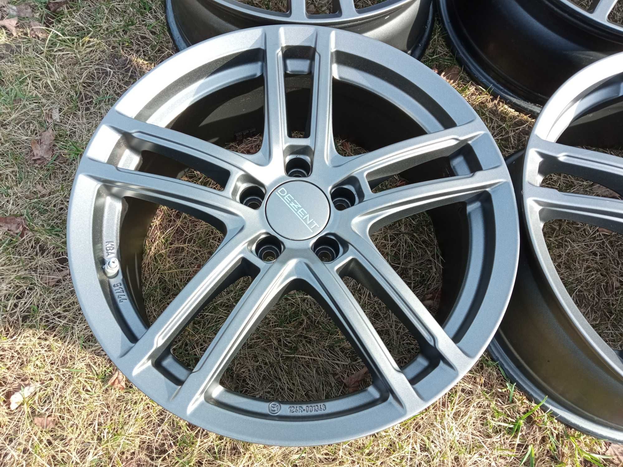 Felgi Dezent 18cali 5x112 et38 Audi Mercedes Skoda Seat VW BMW czujnik