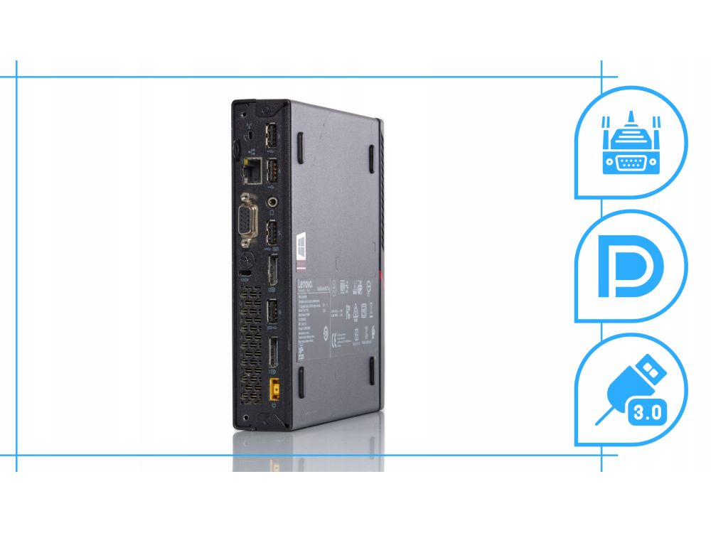 Lenovo ThinkCentre M715Q mini PC AMD Ryzen 5 16GB DDR3 256GB SSD Win10