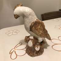 Figura ptak z porcelany porcelana porcelanowy dekoracja Wysokość 19 cm