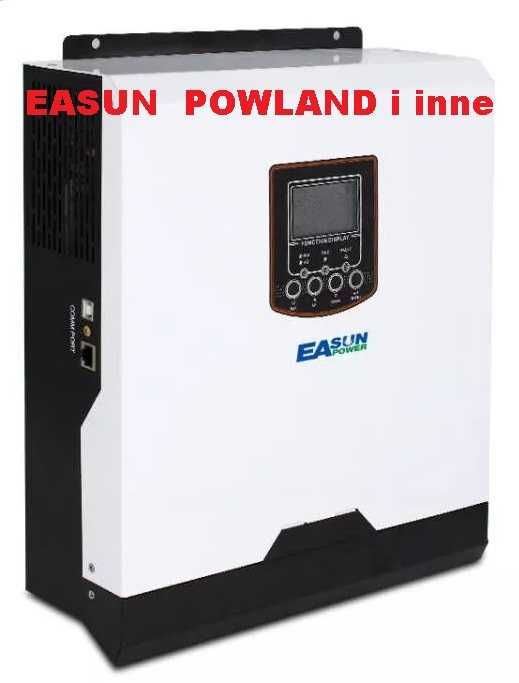 Falownik inwerter fotowoltaiczny Easun off-grid Naprawa elektroniki