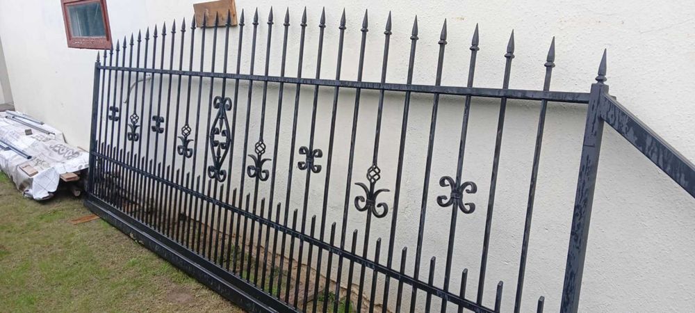 Brama przesuwna wjazdowa kuta