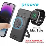 Повербанк Proove MagSafe 2в1 Apple iphone+watch магнитная зарядка bank