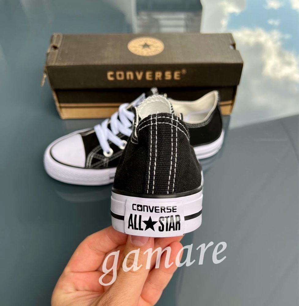 Damskie converse niskie czarne 36-41