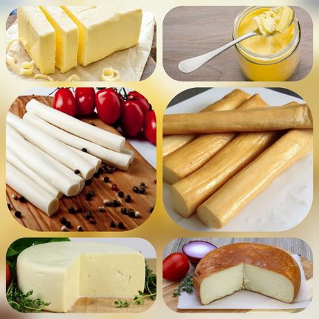 Масло і сир домашній