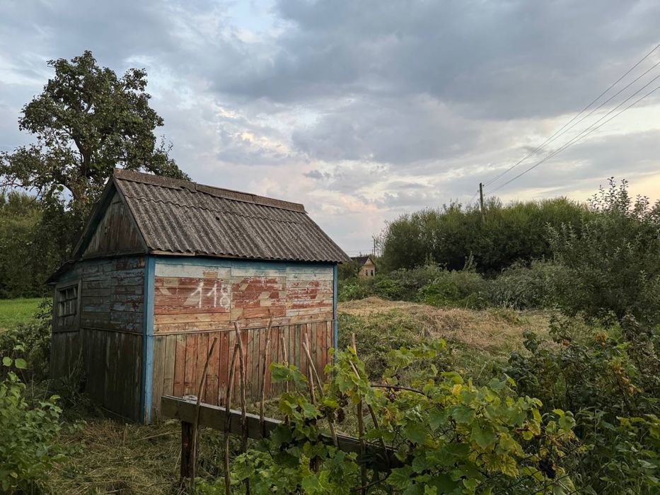 Земельна ділянка з дачним будинком