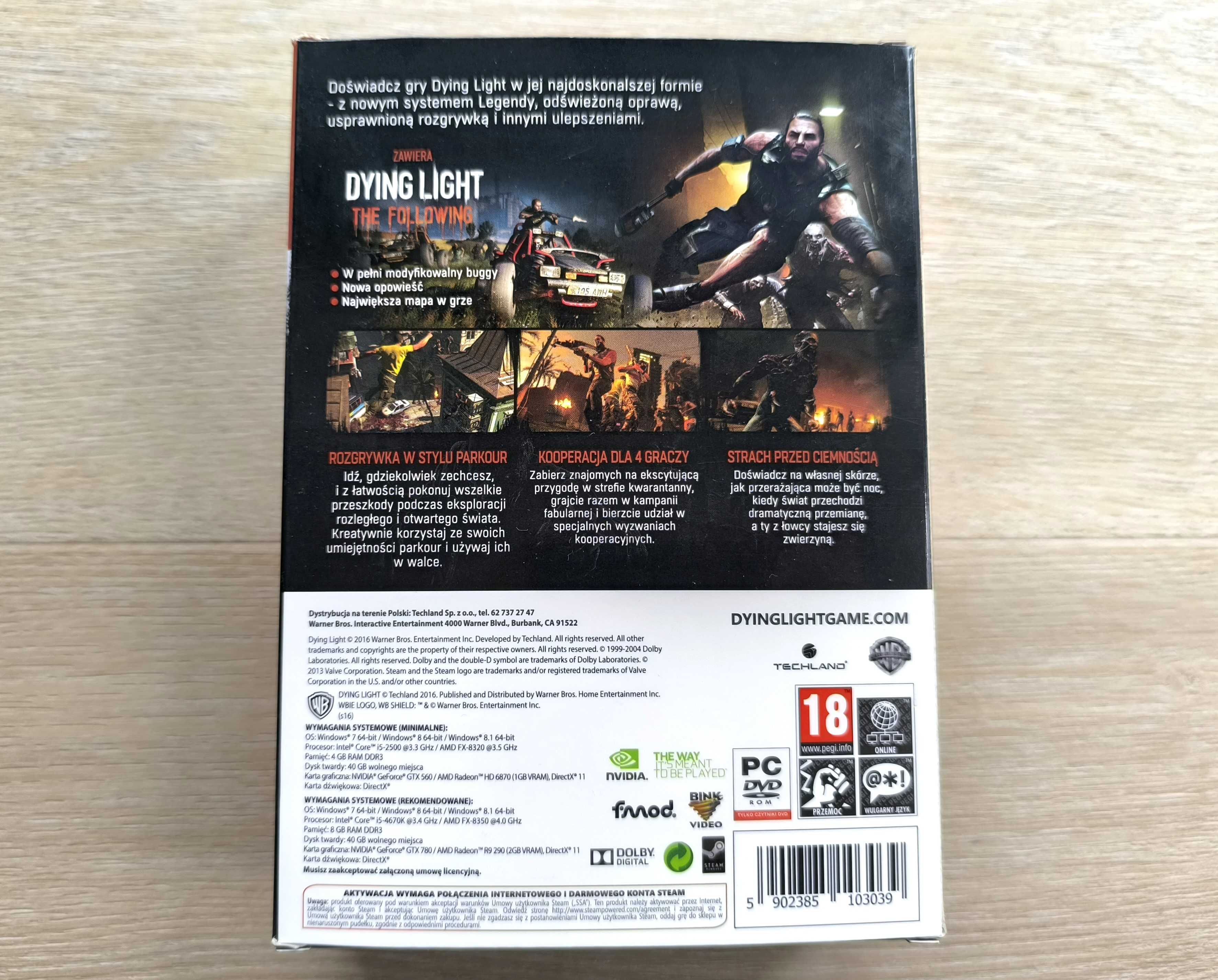 Dying Light The Following -  Survive Edition [PC] (POLSKA WERSJA) -BOX