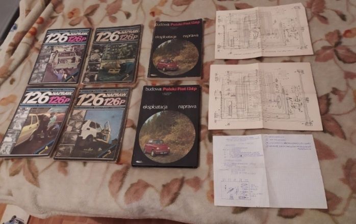Ksiazka budowa eksploatacja naprawa Polski Fiat 126p maluch prl