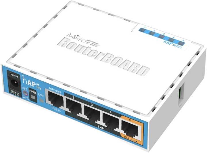Маршрутизатор MikroTik hAP RB951Ui-5ac2nD wifi роутер НОВИЙ