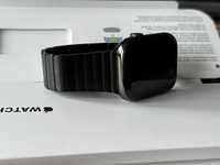 Bransoleta Apple Watch link braclet czarna space black 42-49