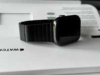 Bransoleta Apple Watch link braclet czarna space black 42-49