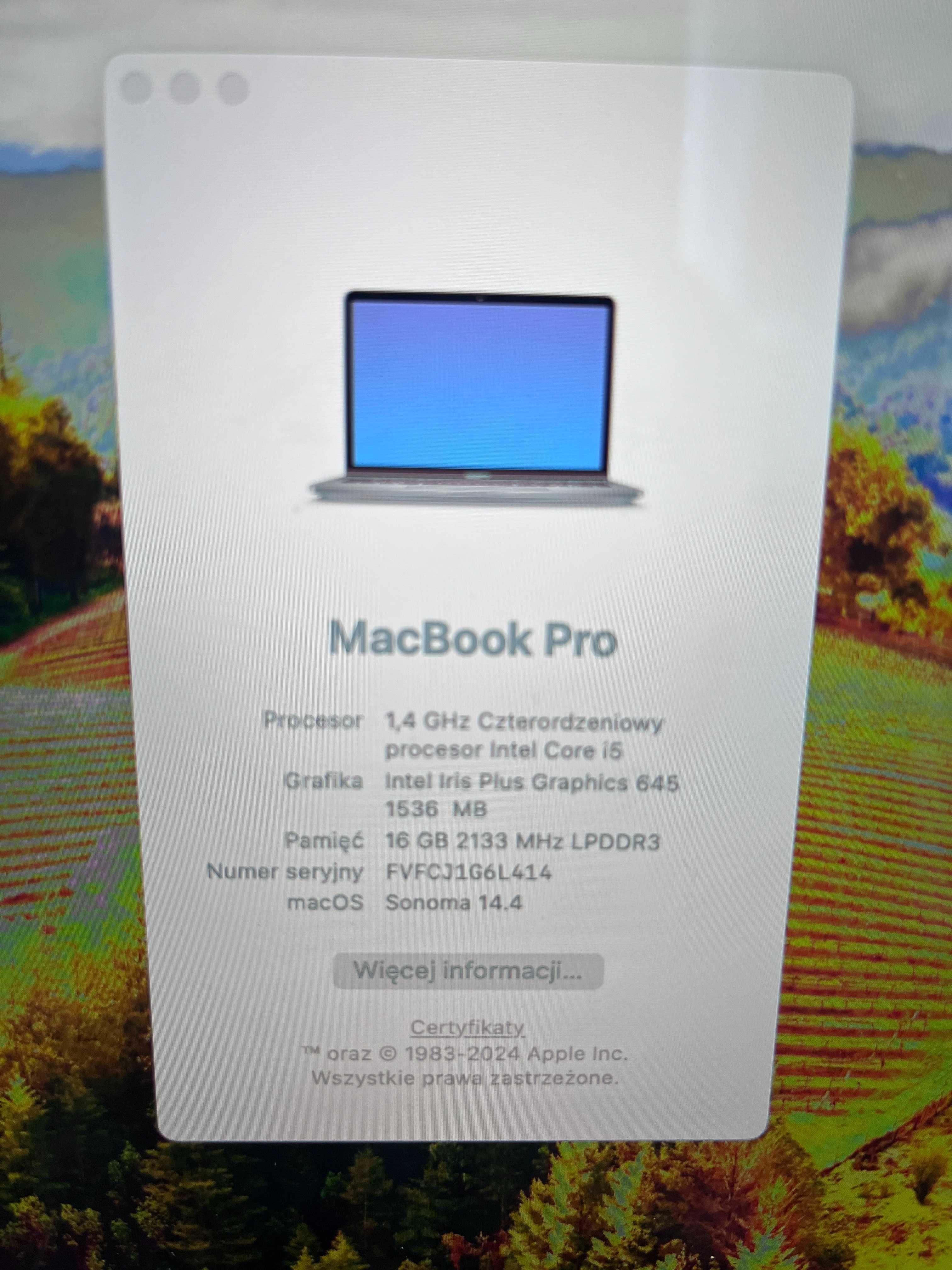 MacBook Pro Intel Core i5