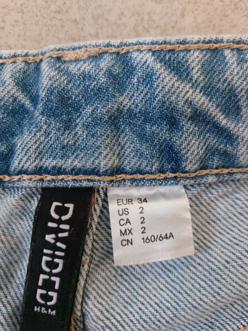 Spodnie Jeans dla dziewczynki roz 34.