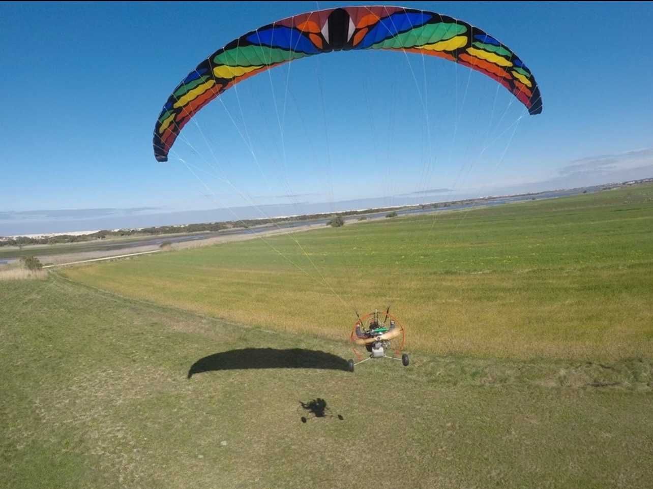 Asa paramotor AirDisegn Rama Flex Versão "Butterfly"