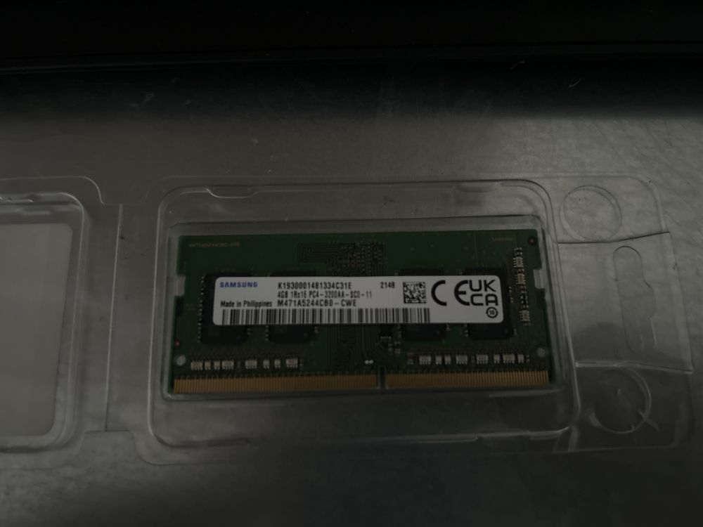 4GB RAM DDR4 portátil