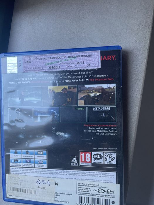 Metal gear solid V - Ground Zeroes