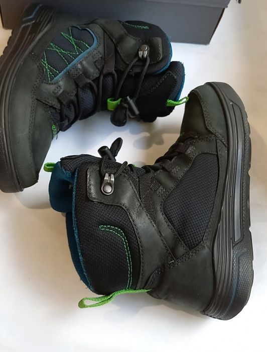 Ecco 32 рр зимові чоботи зимние ботинки 21 см