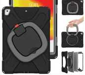 Etui Case do iPad Mini 4 / 5 Ochronne Pancerne z Uchwytem czarno szare