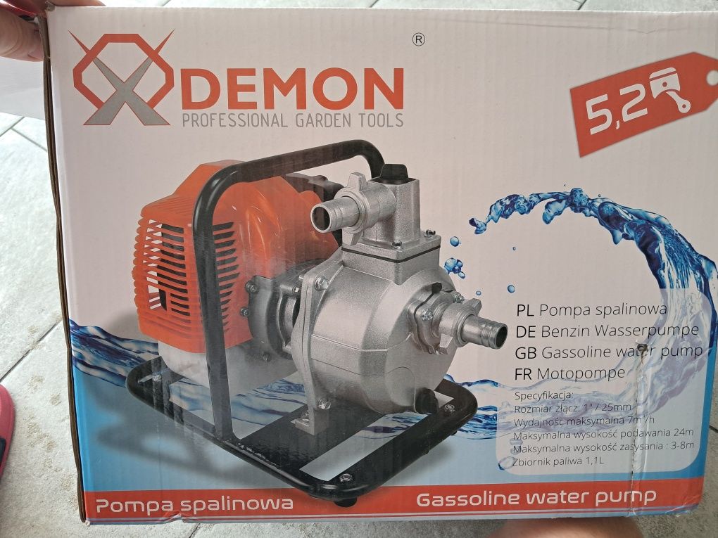Moto pompa spalinowa