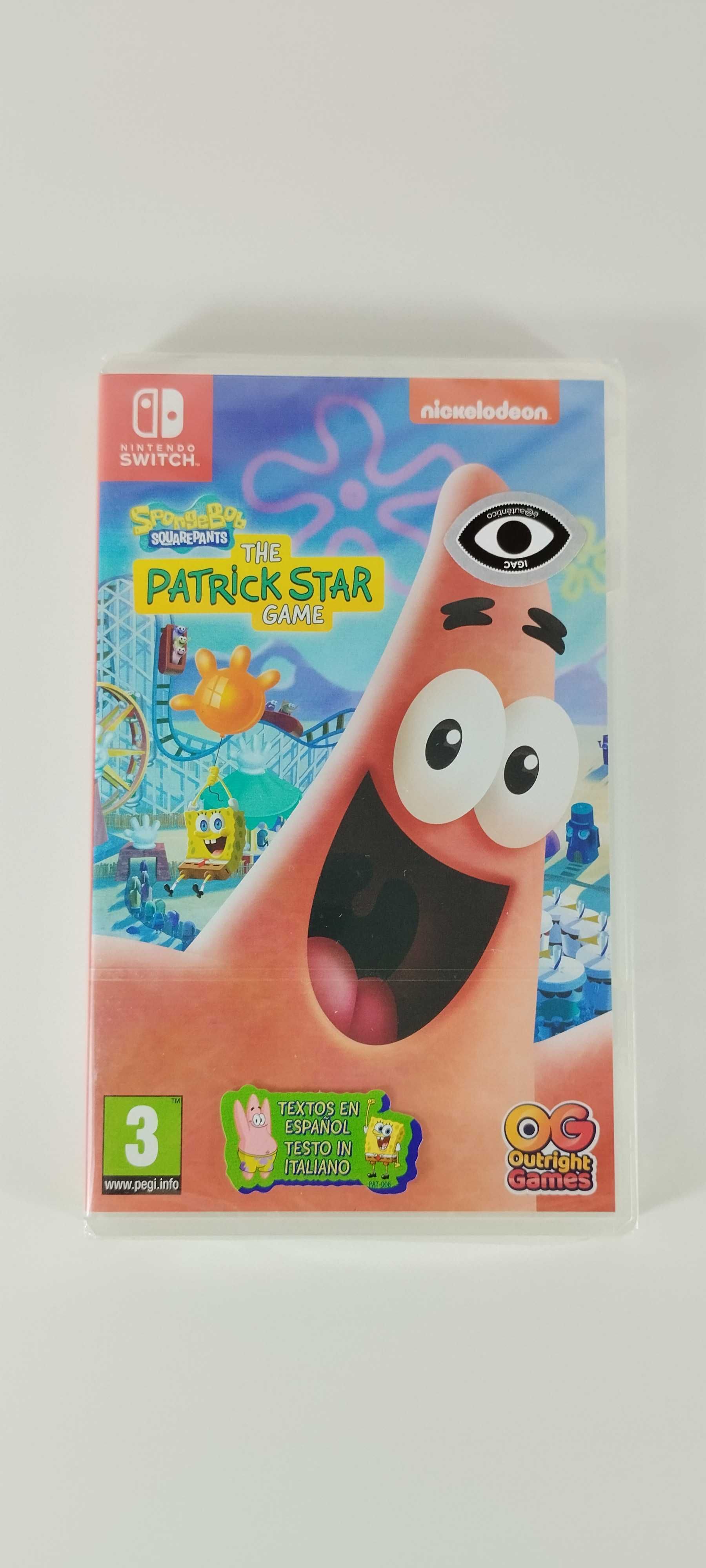 Spongebob Squarepants The Patrick Star Game Nintendo Switch