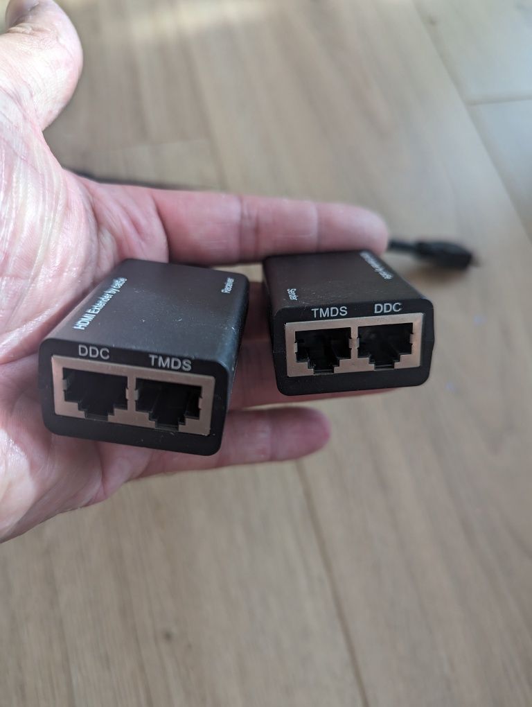HDMI подовжувач по мережевому кабелю