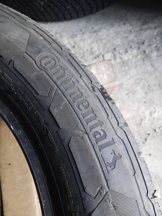 225.55.17c Continental 2шт зима БУ склад шины резина из Европы 55 R17с
