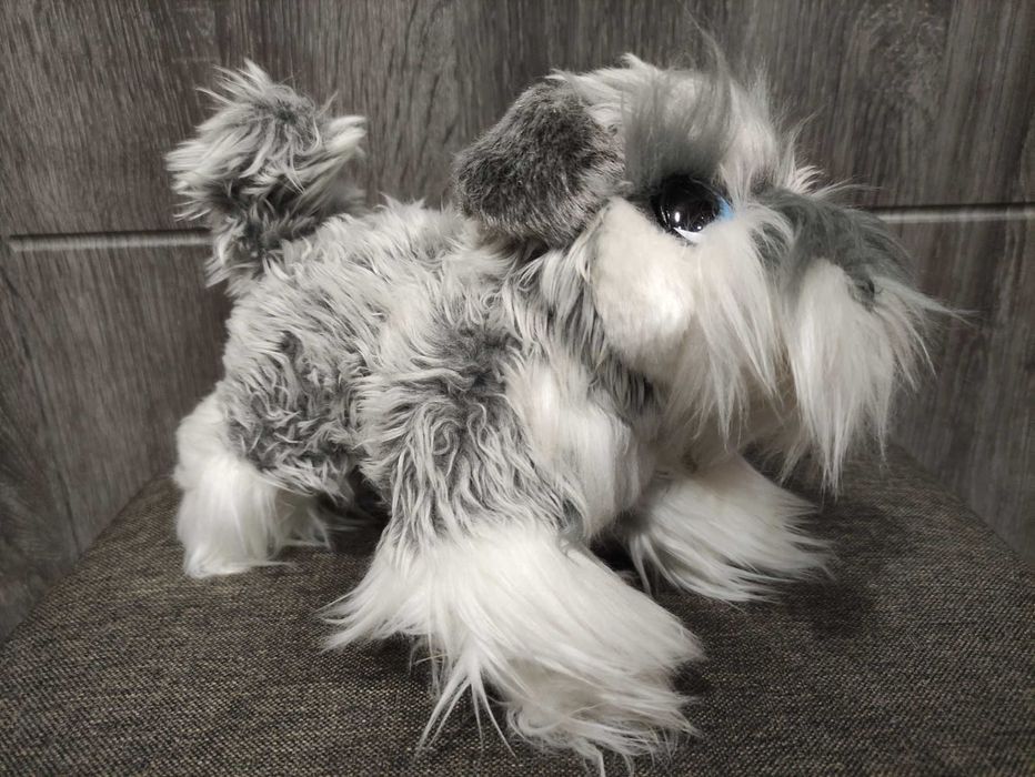 Игрушка собака щенок шнауцер песик цуценя собачка 23 см Keel toys