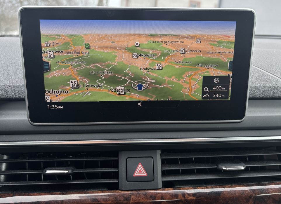 Audi USA lampa tyl kodowanie konwersja polski mapy carplay loga stacji