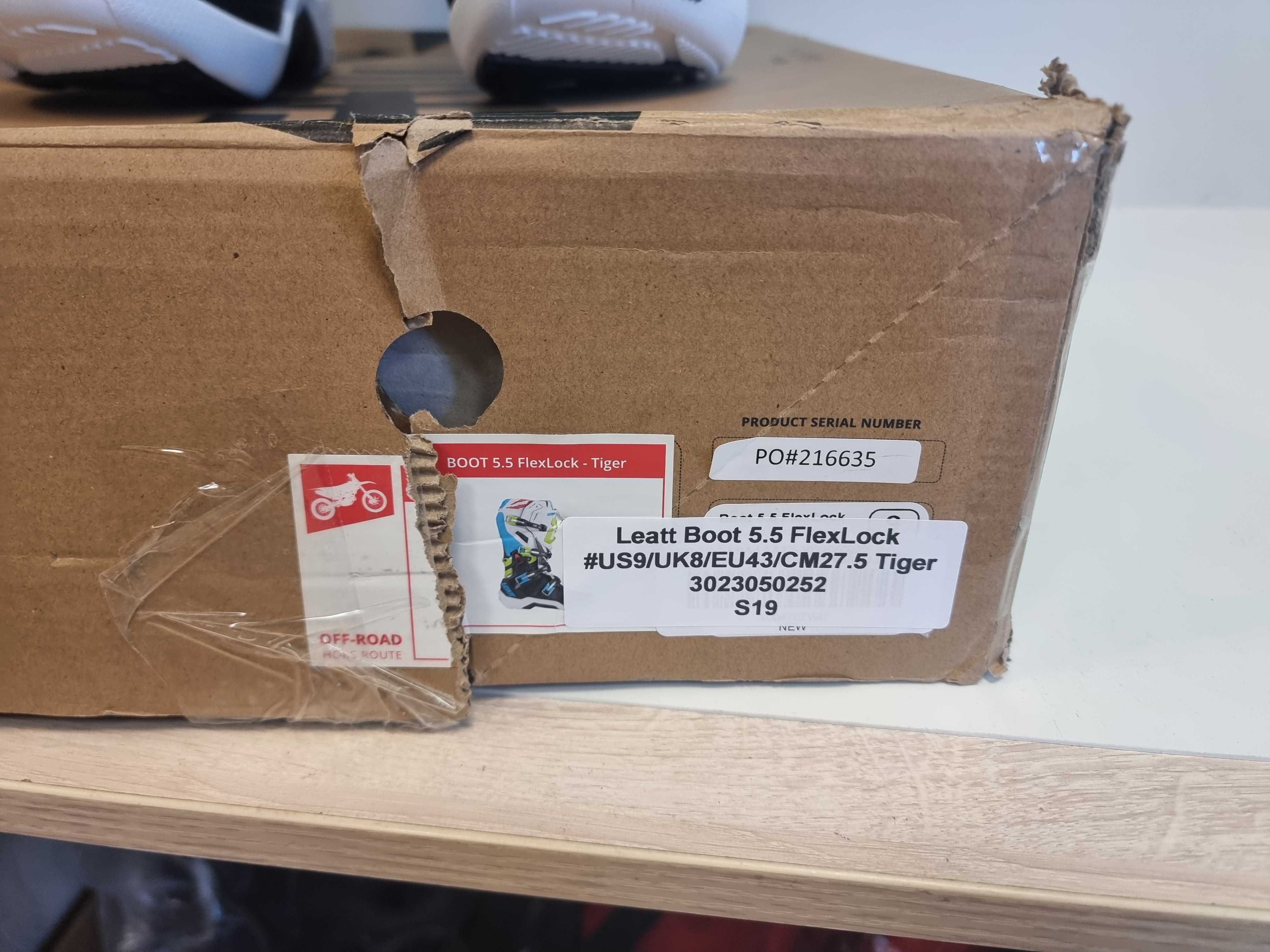 Мотоботи боти для мотокросу ендуро Leatt 5.5 FlexLock 9US 42-43EU