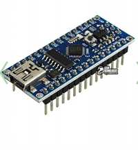 Контролер Arduino Nano V3.0, ATmega328, CH340G, 5V, 16MHz