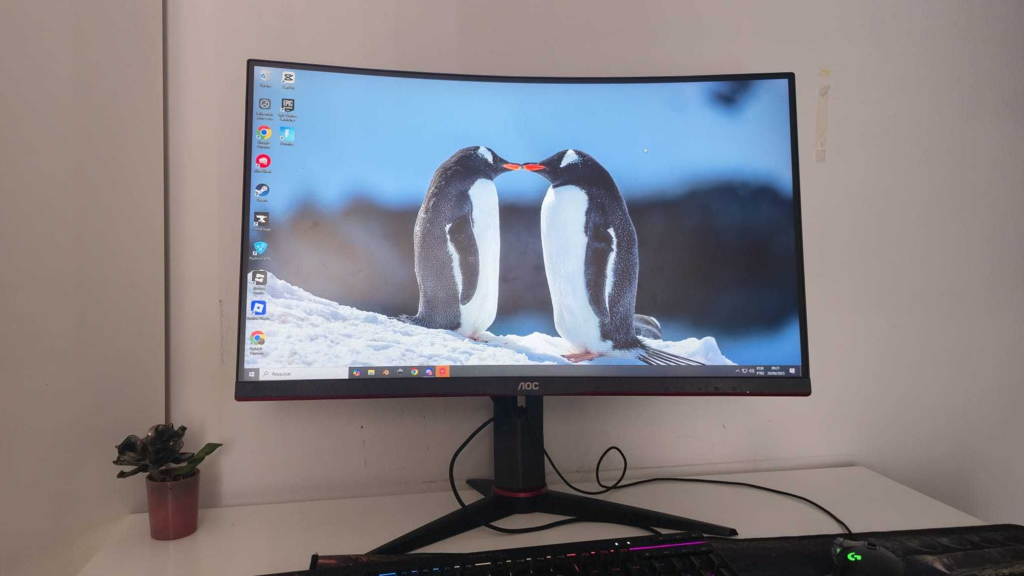Monitor Gaming Curvo AOC C27G2ZU/B