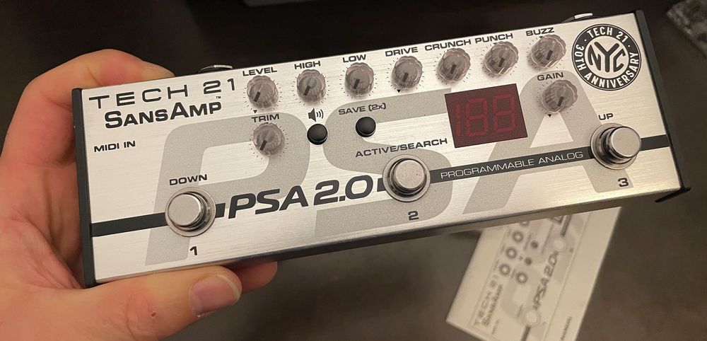 Pré-Amplificador Tech 21 SansAmp PSA 2.0