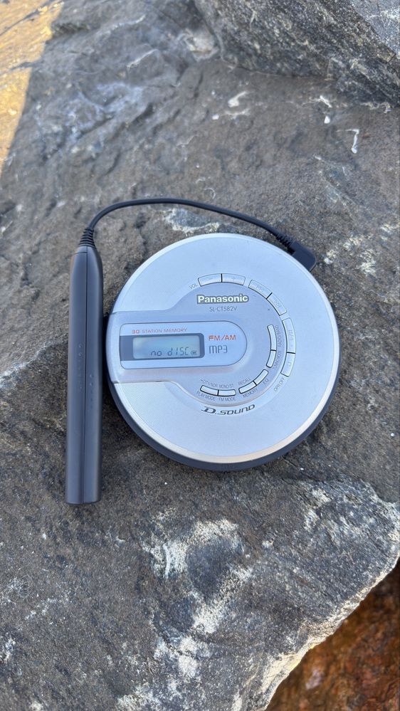 CD плеер Panasonic SL-CT582V Панасоник сд плеер музыка