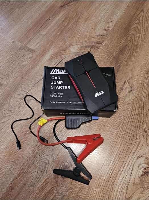 iMars Portable Car Jump Starter 1000A 13800 mAh (J01] Powerbank,