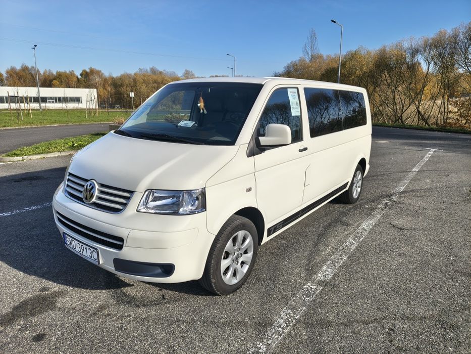 Vw caravelle / transporter t5 9 osobowe