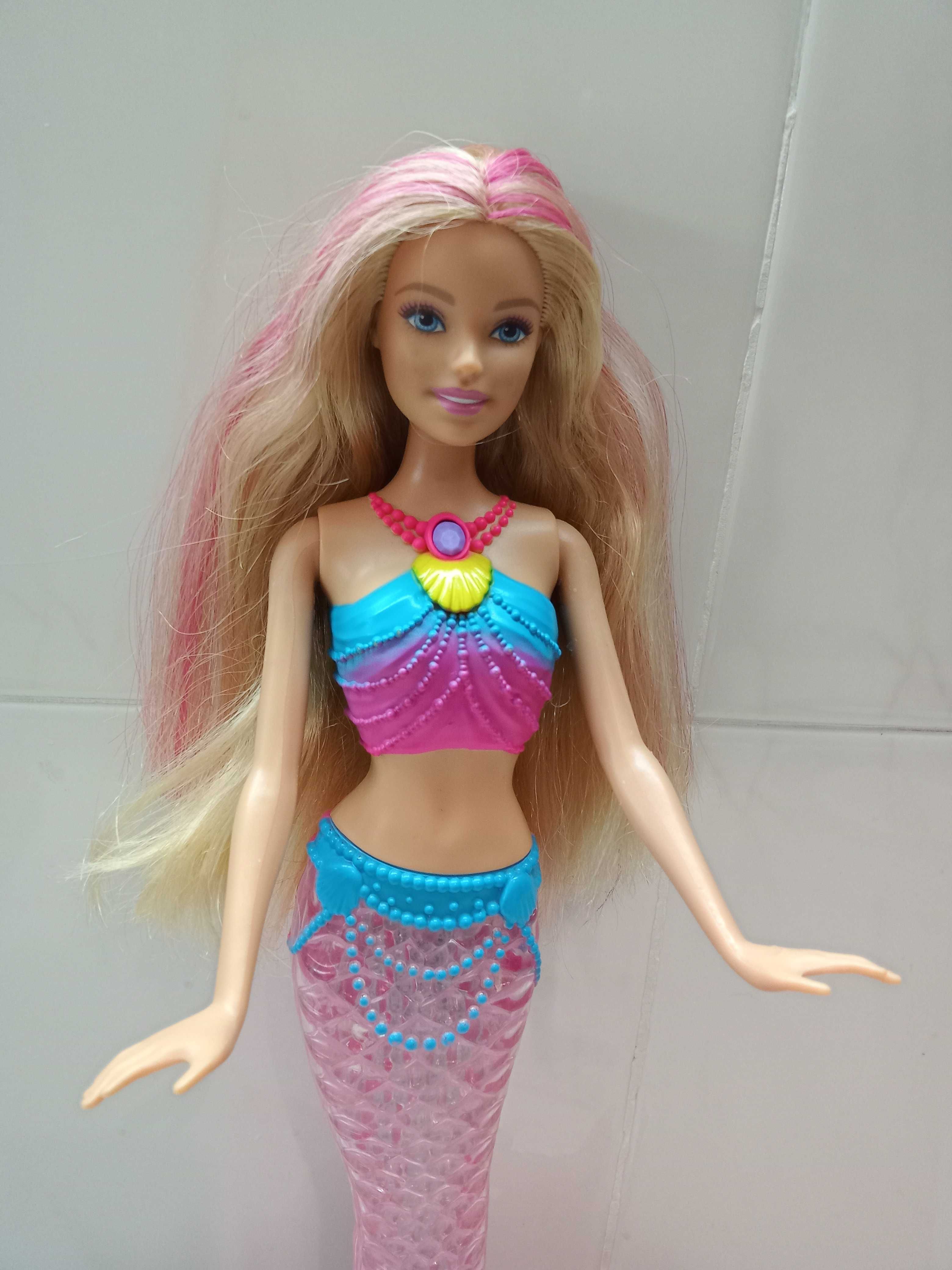Кукла Барби русалка "Сяючий хвостик" серії Дримтопія Barbie