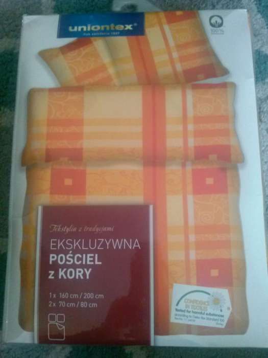 Ekskluzywna pościel Uniontex- nowy komplet 100% bawełna