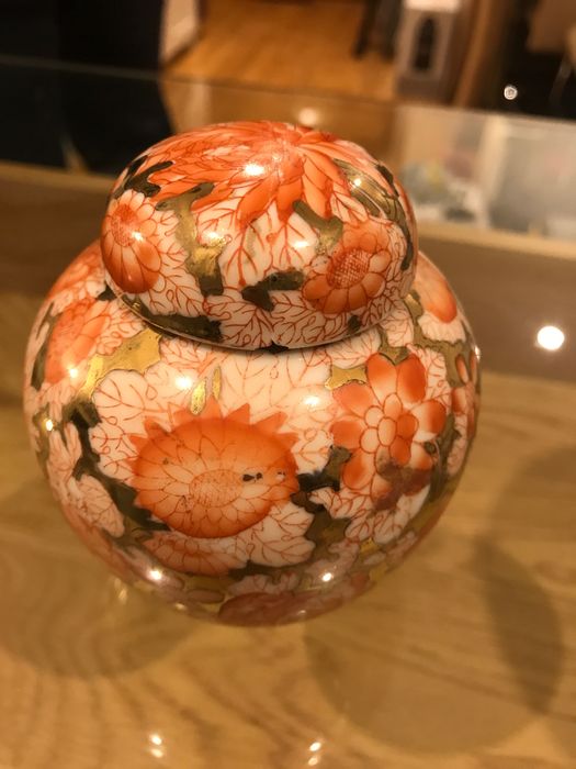 Pote de porcelana de macau