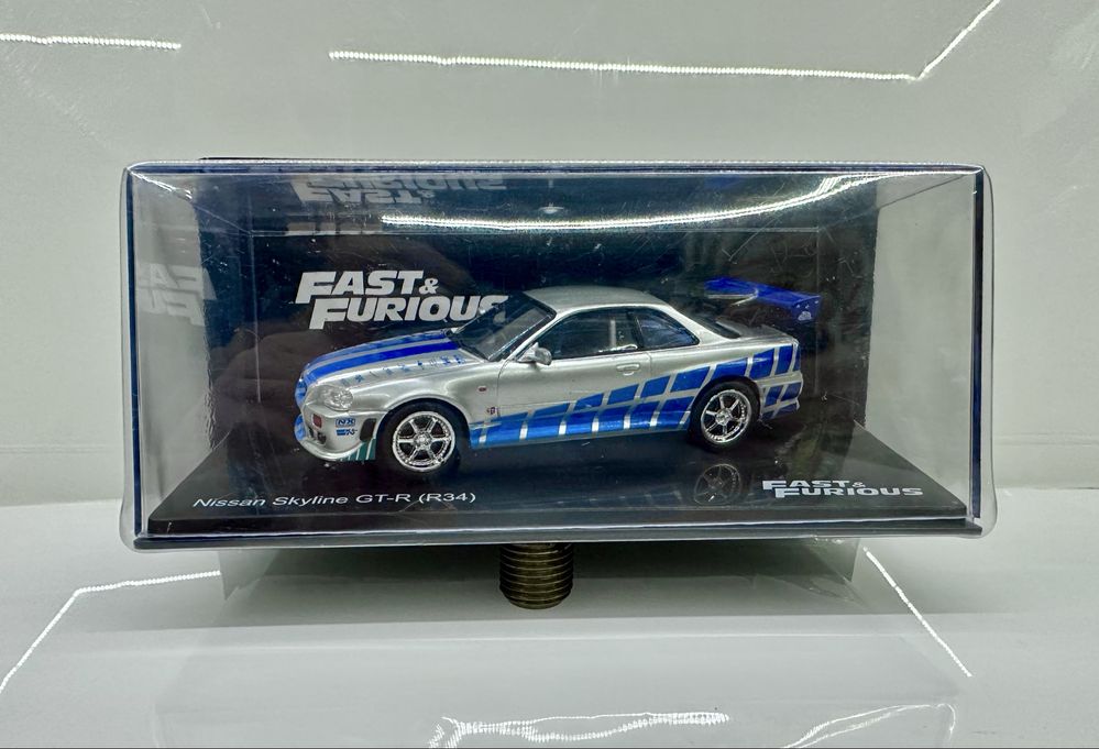 Nissan Skyline GT-R R34 Fast&Furious Szybcy i Wsciekli DeAgostini