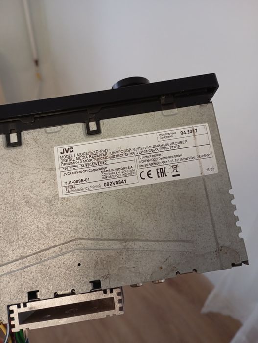Автомагнітола JVC KD-X141