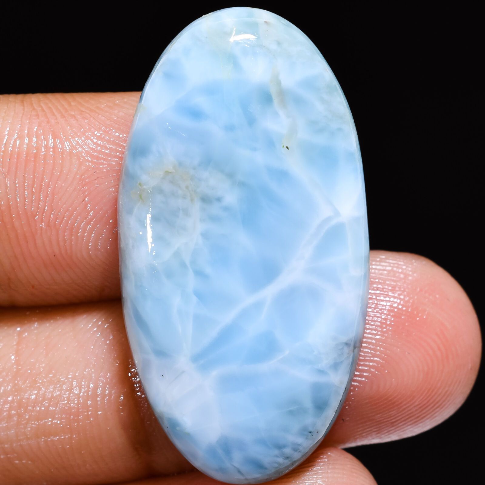 larimar kamień ozdobny 31,5ct kaboszon do oprawy