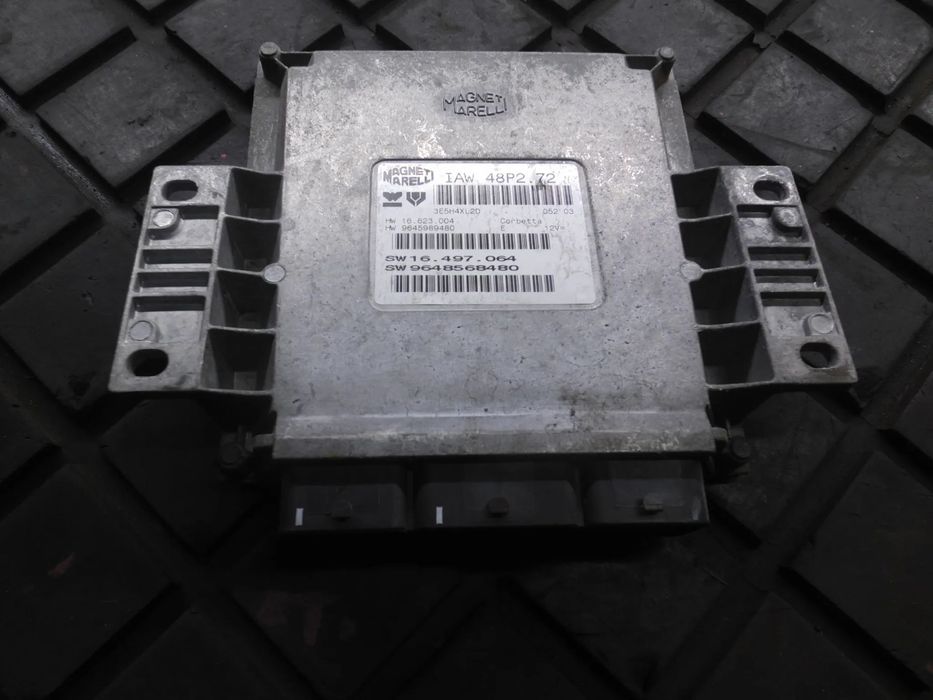 Komputer sterownik silnika CITROEN C3 1.1 IAW48P2.72 9645989480 9648568480