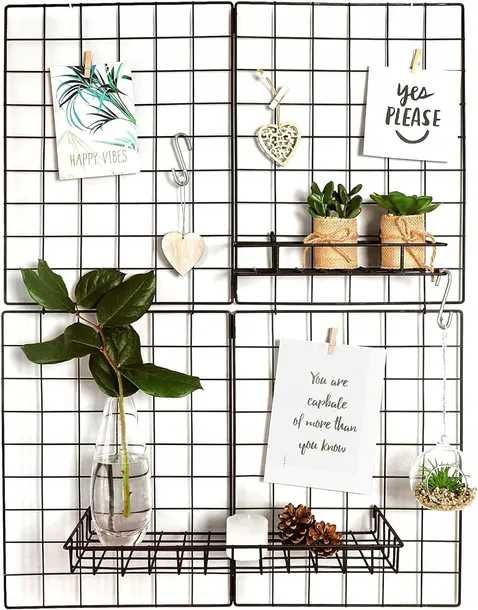 Kratka dekoracyjna panel ścianka ozdobna metalowa na zdjęcia 2szt.