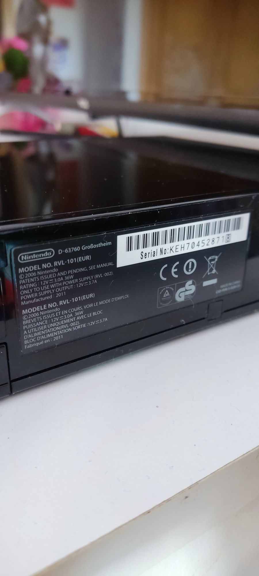 Nintendo Wii RVL-101 Versão Eur