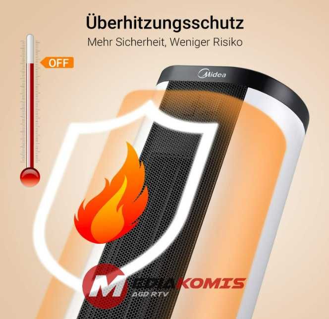 Termowentylator Midea NTH20-17BR [2lata-gwar]