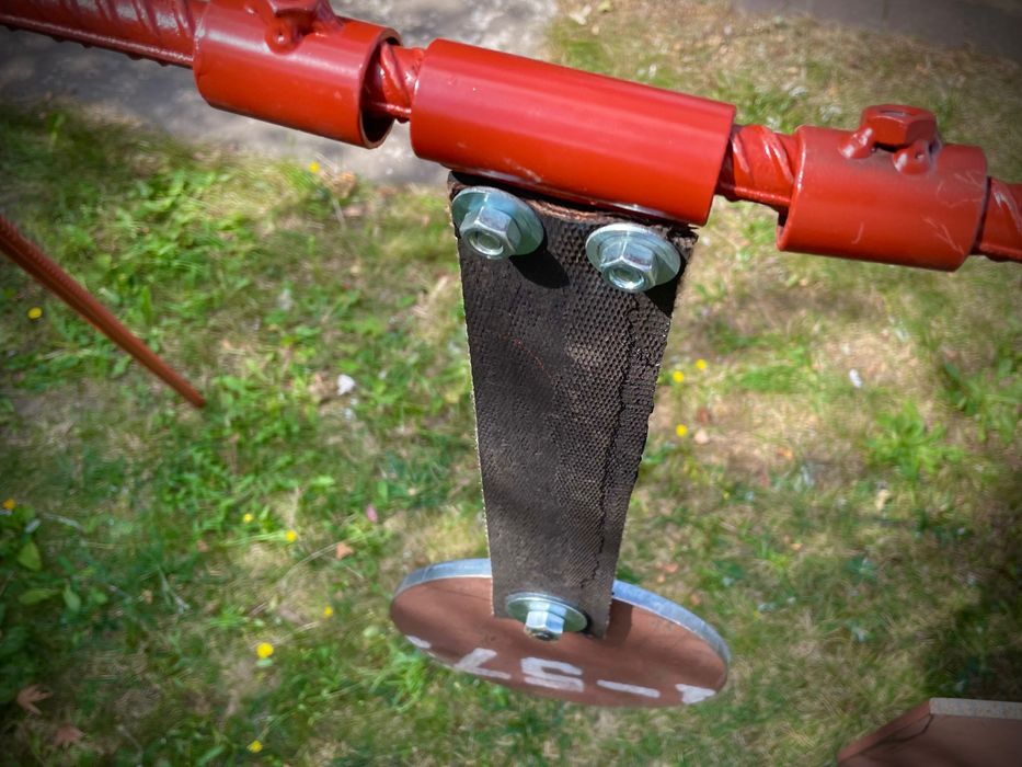 GONG z mocowaniem na pasie - koło fi 200mm