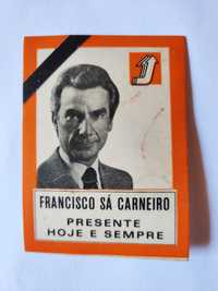 Autocolante Francisco Sá Carneiro 1980